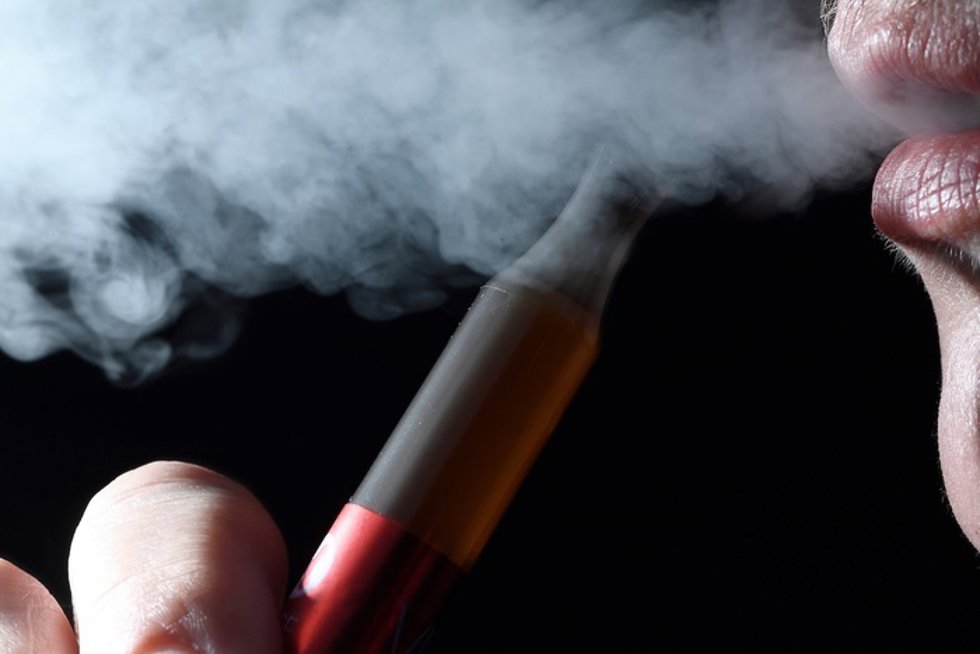 Cigarrillo eletrónico.
