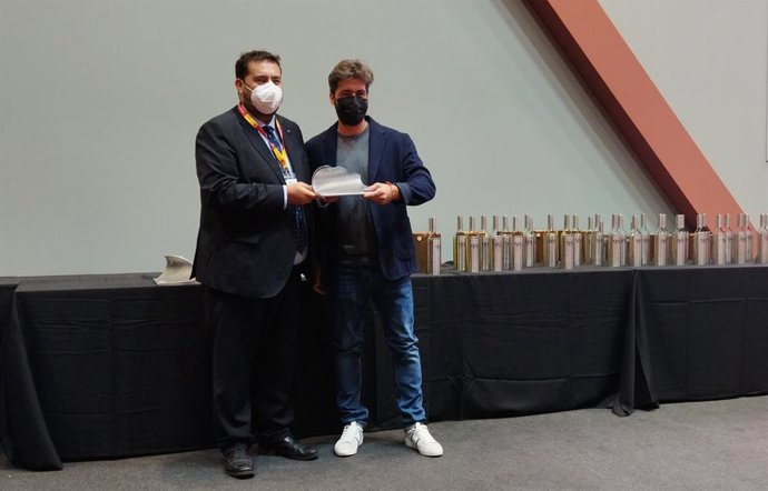 El responsable del área de Desarrollo de la Ciudadanía de Diputación de Cádiz, Jaime Armario, durante la entrega de premios de la revista Club Gourmets.