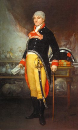 Retrato de Félix de Azara pintado por Goya en 1805