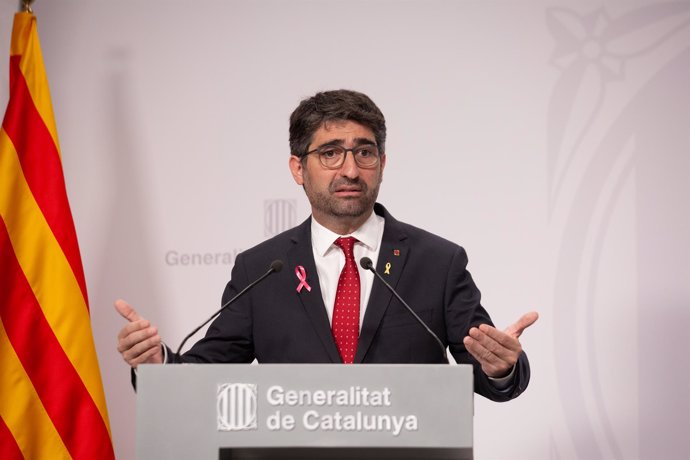 Arxiu - El vicepresident i conseller de Polítiques Digitals i Territori de la Generalitat, Jordi Puigneró