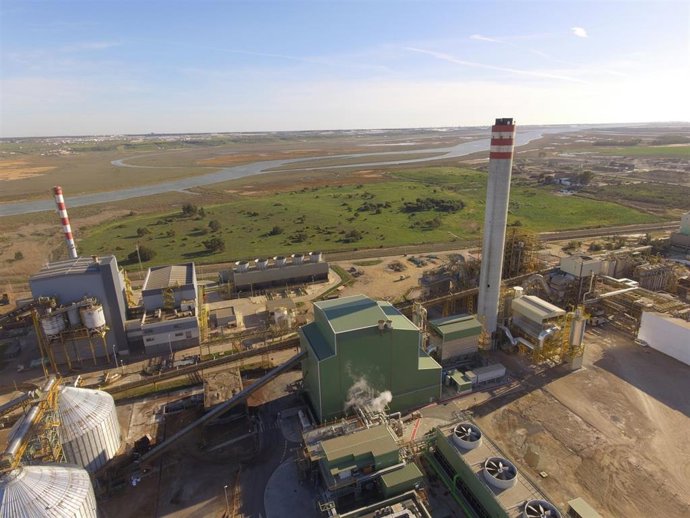 Planta de ENCE en Huelva.