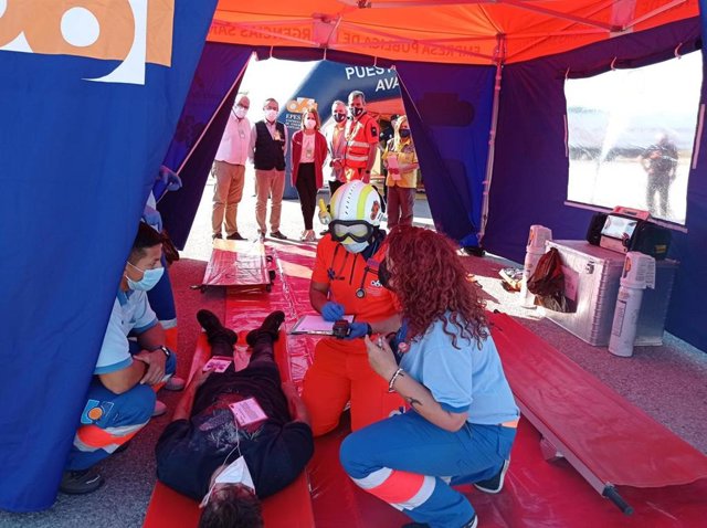 Simulacro de terremoto