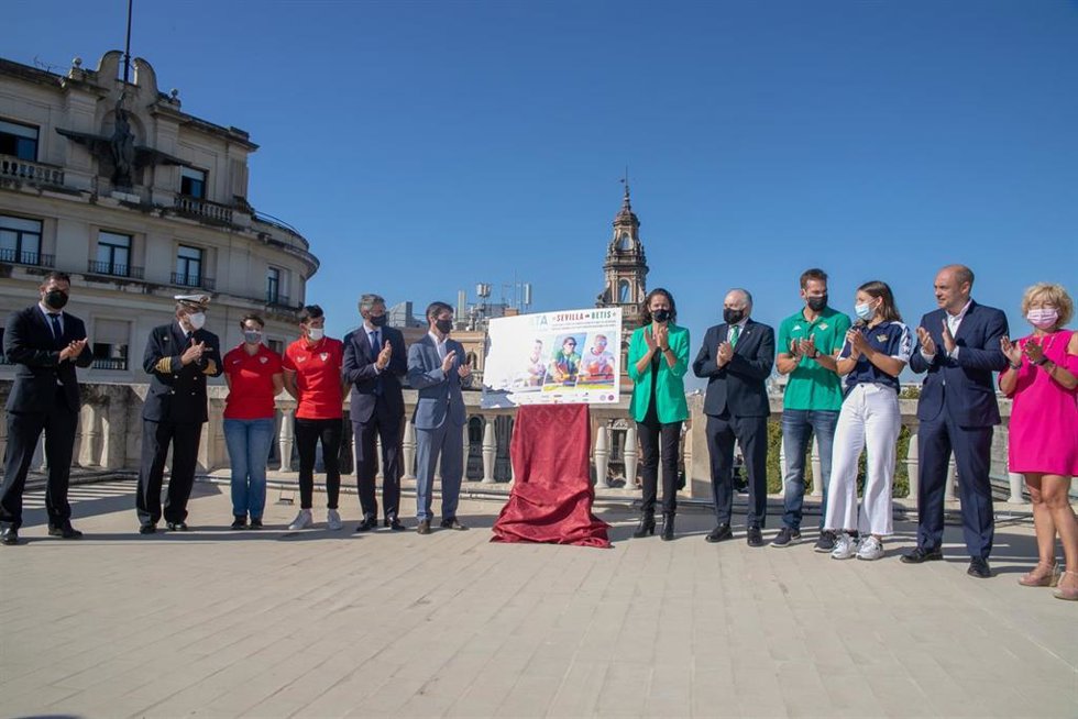 Presentación de la edición número 55 de la Regata Sevilla-Betis.
