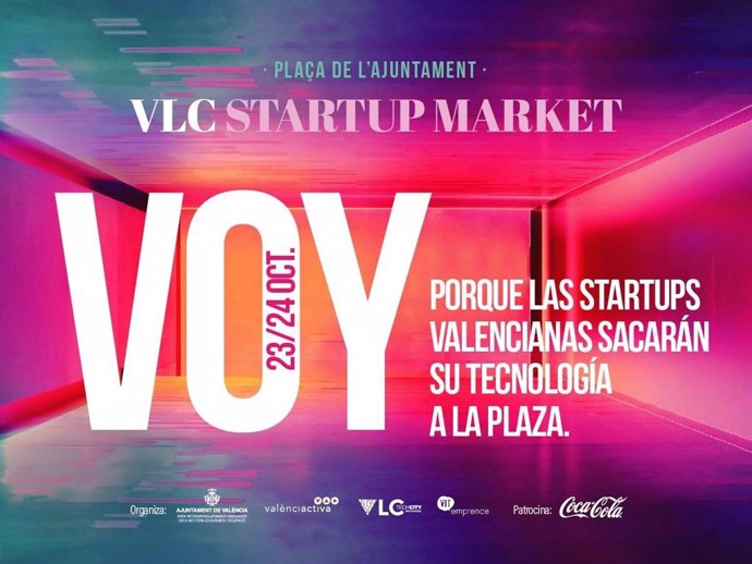 Cartell de la III edició de Valncia Startup Market