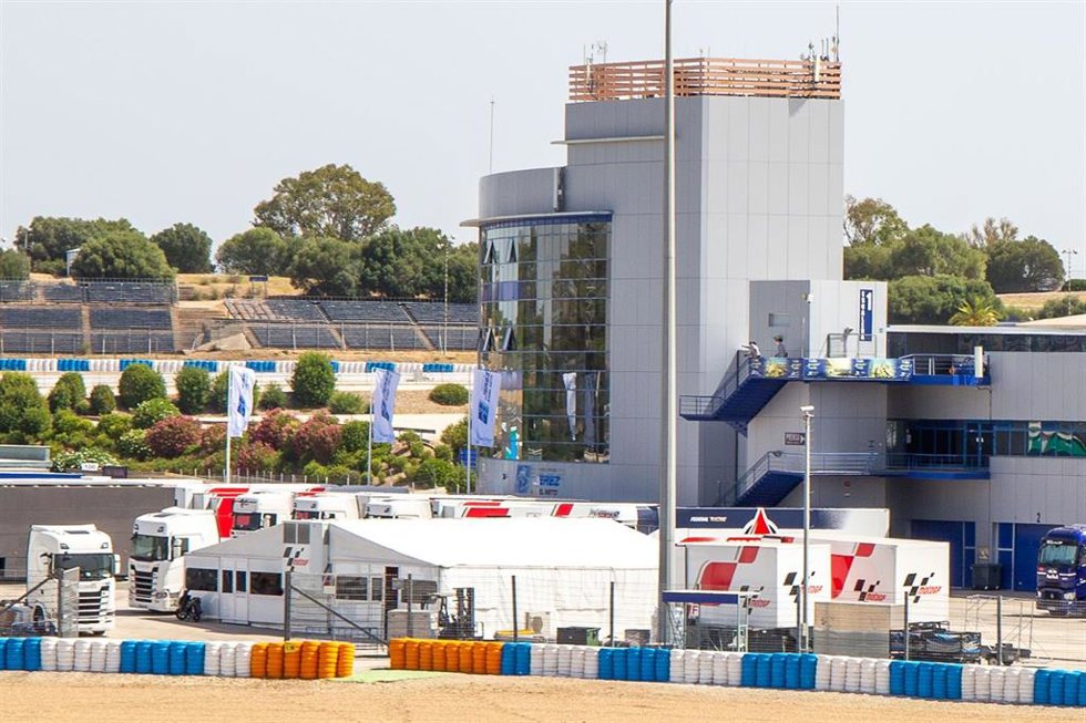 Archivo - Circuito de Jerez antes de una Gran Premio de Motos.