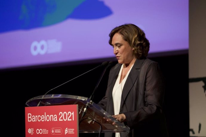 La alcaldesa de Barcelona, Ada Colau, inaugura el VII Foro Global del Pacto de Políticas Alimentarias Urbanas de Milán.