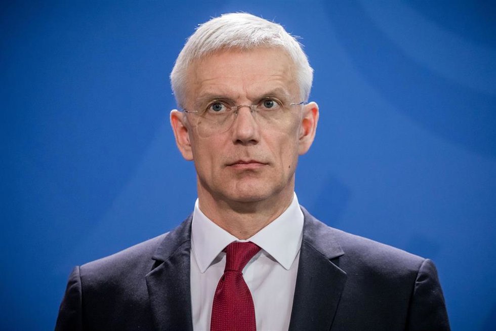Archivo - El primer ministro de Letonia, Arturs Krisjanis Karins