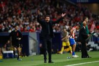 Simeone: "No me voy contento cuando pierdo, pero el equipo está fuerte"