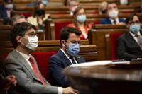 Aragonès recuerda a las víctimas de ETA y pone en valor "el fin de la violencia armada"