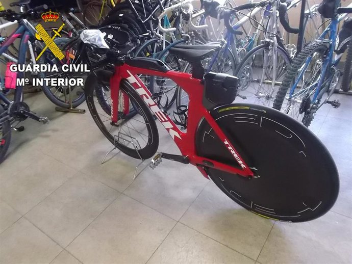 Bicicleta sustraída.