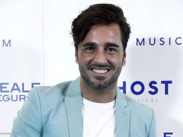 David Bustamante, pletórico en el estreno vip de 'Ghost, el musical'