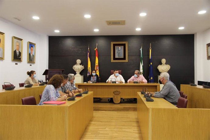 Reunión de Espartinas y Umbrete con el comité de empresa de la planta de Ángel Camacho.