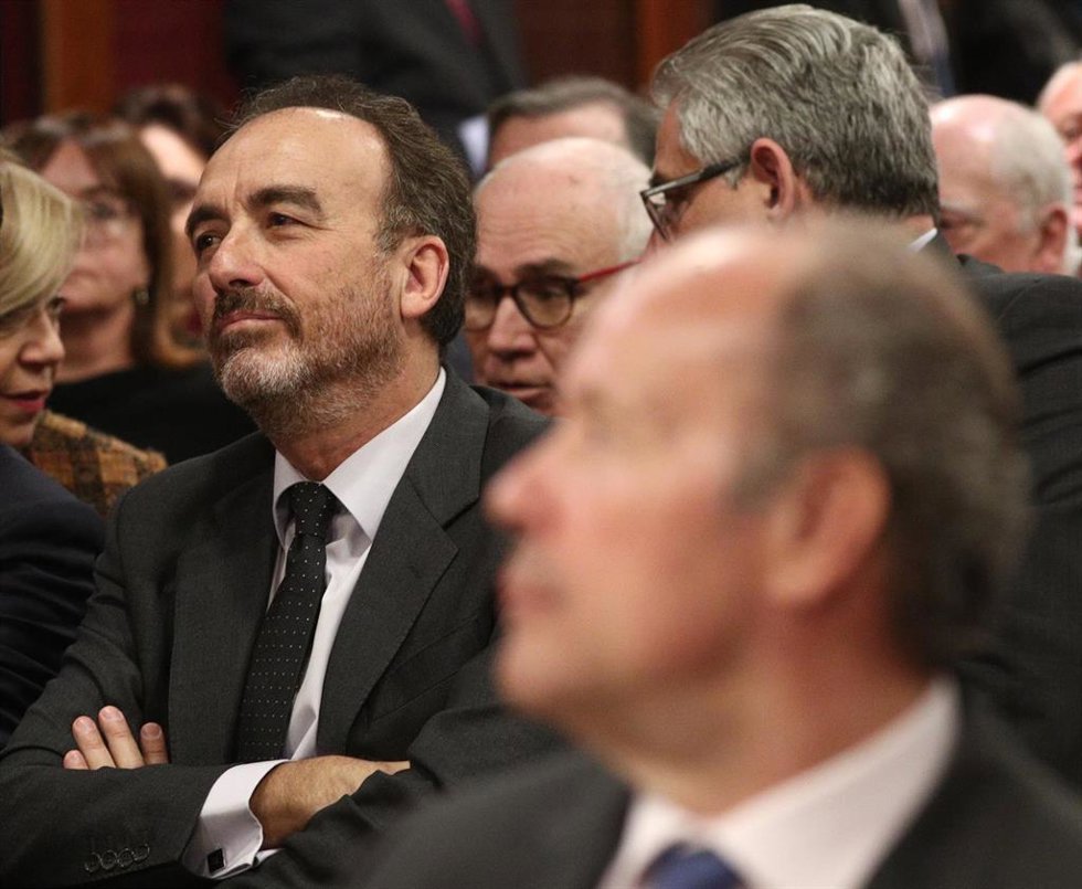 Archivo - El juez del Tribunal Supremo, Manuel Marchena, durante el acto de entrega de los Premios 'Puñetas' 2019 de la Asociación de Comunicadores e Informadores Jurídicos (ACIJUR), en Madrid (España), a 16 de enero de 2020.