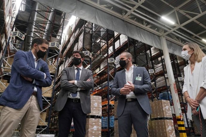 Marín resalta el esfuerzo de Mercadona por generar "empleo estable y de calidad" en Andalucía.