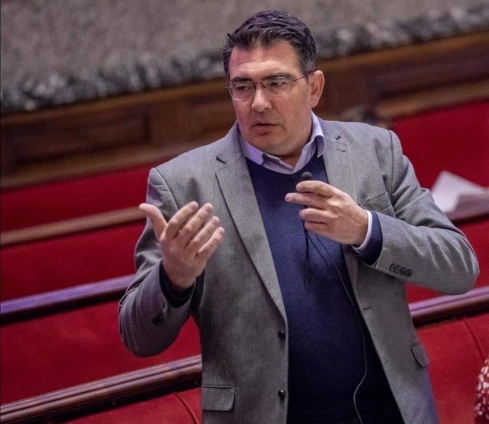 Archivo - El concejal de Ciudadanos (Cs) en el Ayuntamiento de Valencia, Narciso Estellés,