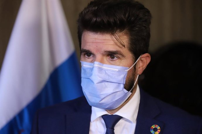 El director general de Investigación y Coordinación de Desarrollo Sostenible del Gobierno de Canarias, David Padrón