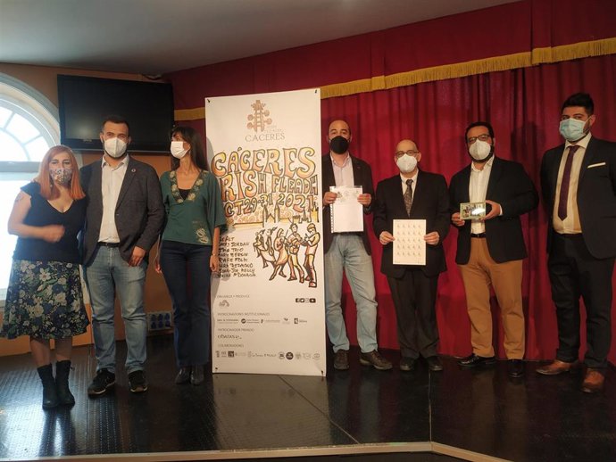 Presentación del Irish Fleadh, el primer festival que se celebra en la parte antigua sin restricciones