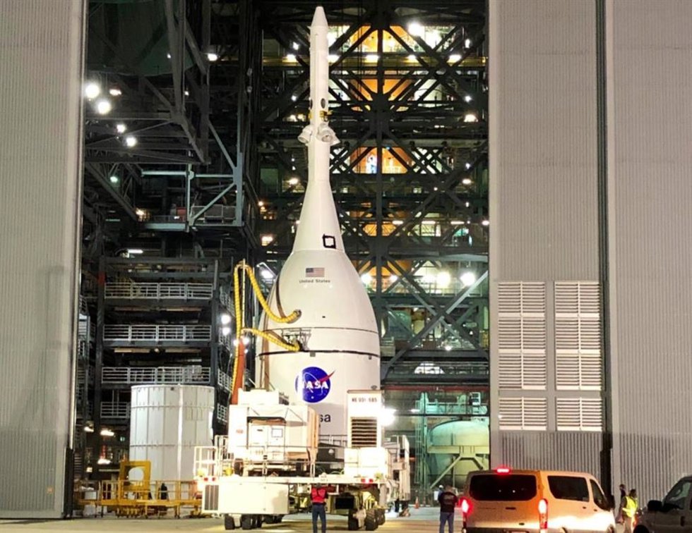 Nave Orion para Artemis 1