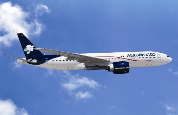 Archivo - Avión de Aeroméxico