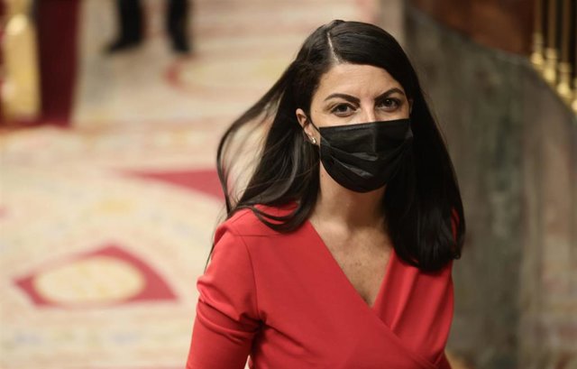 La secretaria general del Grupo Parlamentario Vox en el Congreso, Macarena Olona.