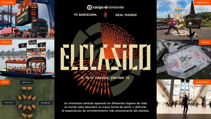 LaLiga renueva la imagen de El Clásico con una identidad más global.