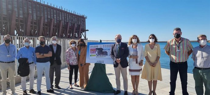 Acto de presentación del cupón de la ONCE con el Cable Inglés