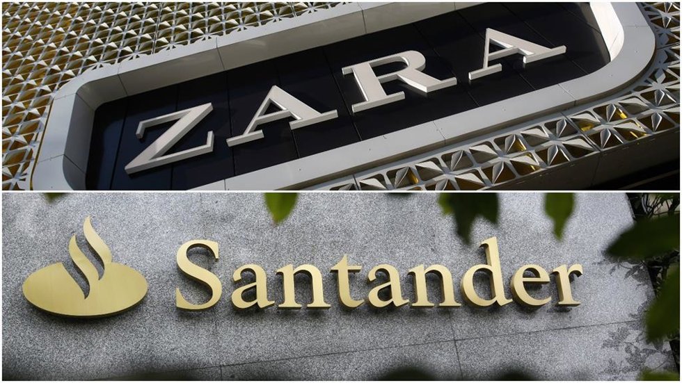 Archivo - Montaje Zara y Santander