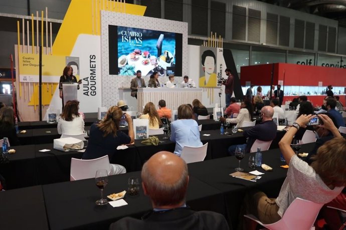 De la Concha reivindica en el Salón Gourmets de Madrid los productos baleares.