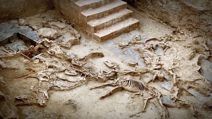 Archivo - Conjunto arqueológico Casas del Turuñuelo, en Guareña