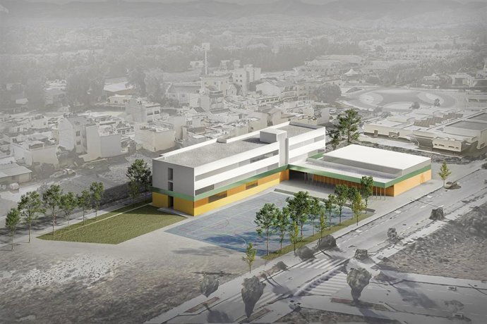 Infografía del IES SAn Pedro Alcántara en Marbella (Málaga)