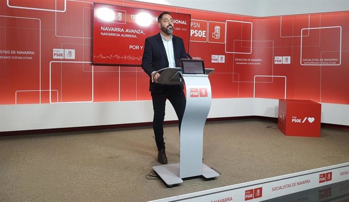 El secretario de Organización del PSN, Ramón Alzórriz