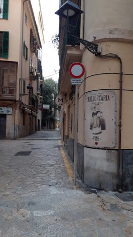 Calle Previsió, en Palma.