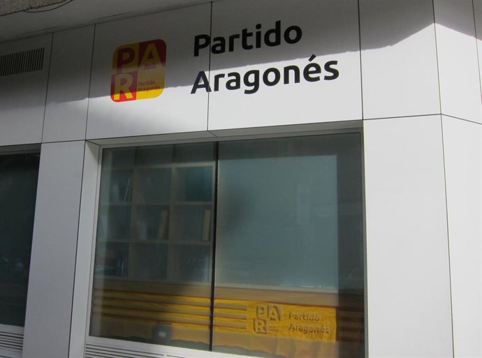 Sede del Partido Aragonés.
