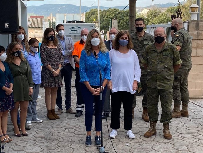 La consellera de Salud y Consumo, Patricia Gómez, en declaraciones a los medios.