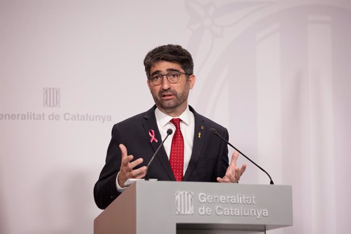 Arxiu - El vicepresident del Govern i conseller de Polítiques Digitals i Territori, Jordi Puigneró