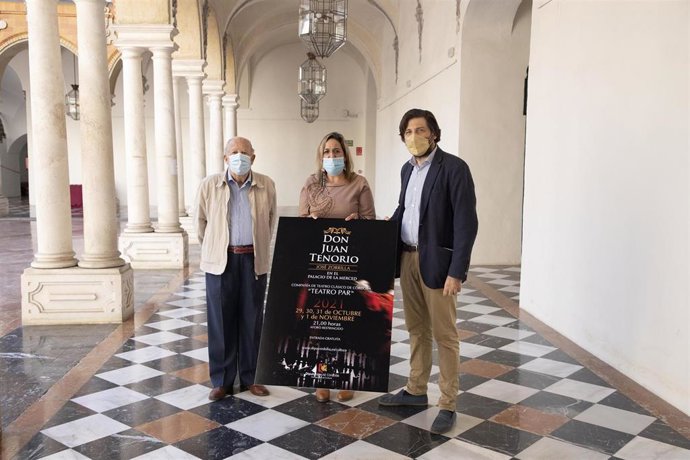 Presentación del cartel de 'Don Juan Tenorio' en la Diputación de Córdoba.
