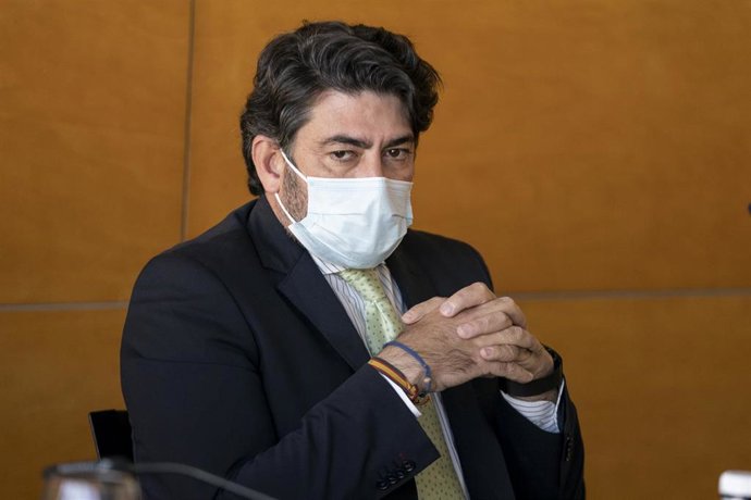 El consejero de transportes de la Comunidad de Madrid, David Pérez.