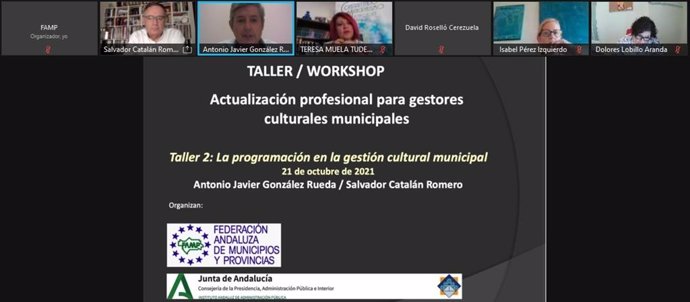 La FAMP participa en el segundo encuentro de actualización para gestores culturales municipales andaluces