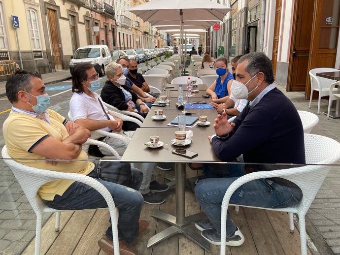 PP de Las Palmas de Gran Canaria  se muestra en contra de la eliminaciónb de las 'terrazas exprés' en enero