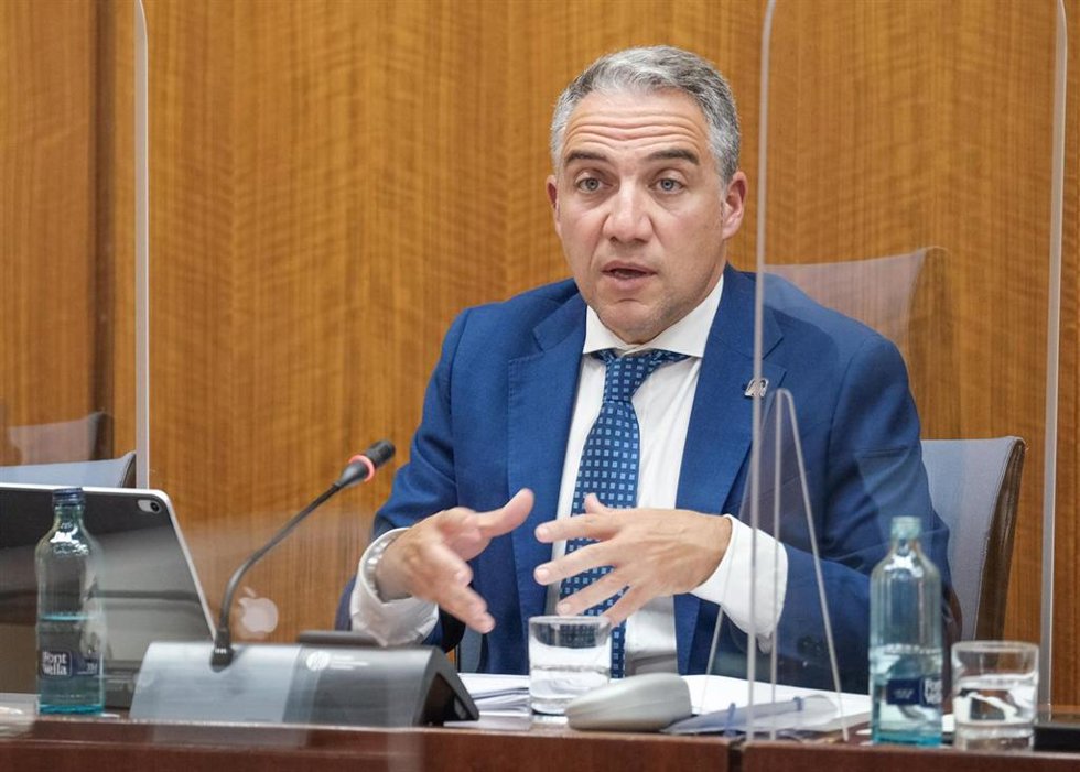 Archivo - El consejero de la Presidencia, Elías Bendodo, en una fotografía de archivo