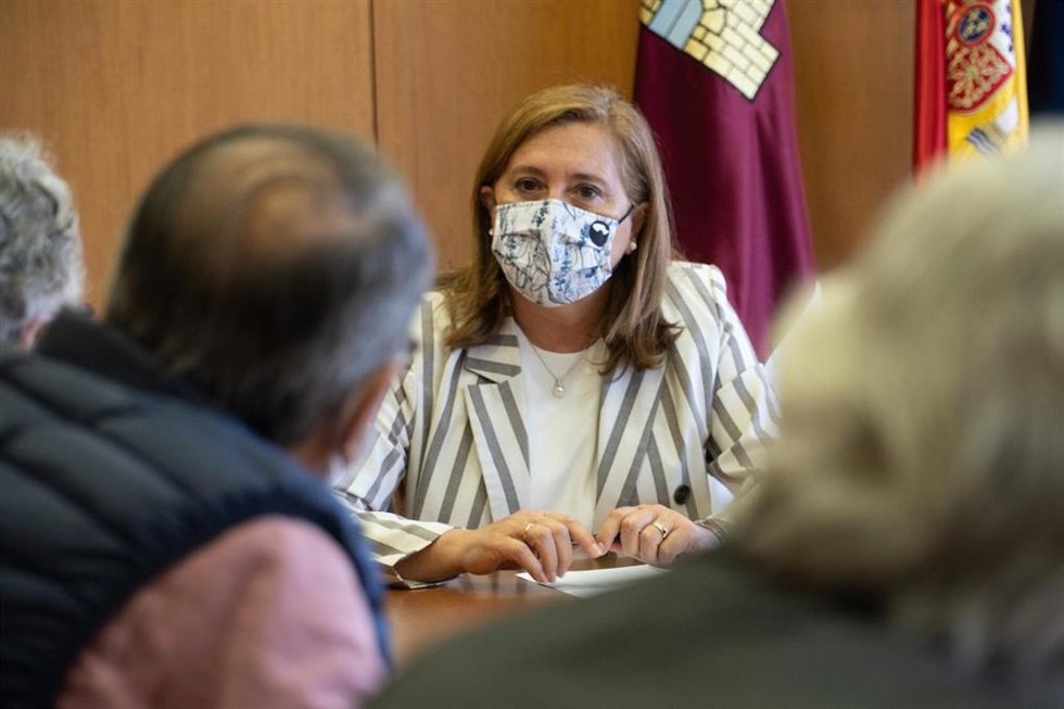 La consejera de Educación, Cultura y Deportes, Rosa Ana Rodríguez