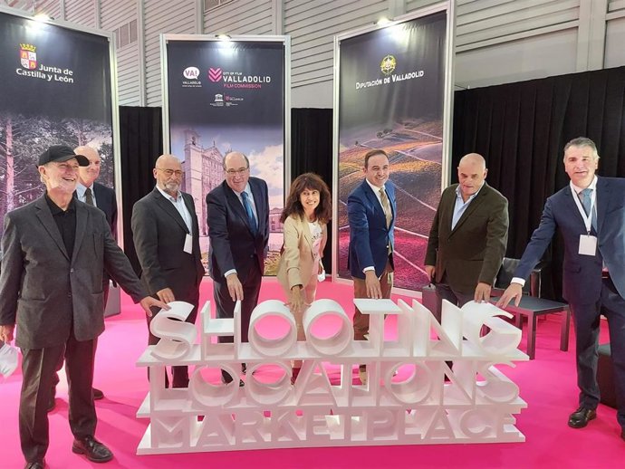 Visita institucional a la inauguración del Shooting Locations Marketplace.