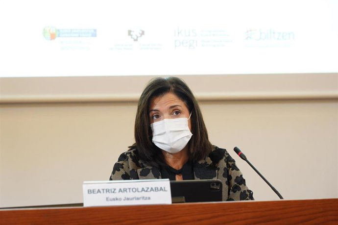 La consejera de Igualdad, Justicia y Políticas Sociales, Beatriz Artolzabal