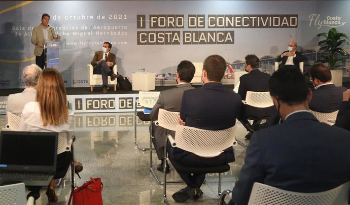 El Patronato Provincial de Turismo organiza en el Aeropuerto de Alicante-Elche Miguel Hernández el I Foro de Conectividad para abordar los retos del sector en la era post Covid