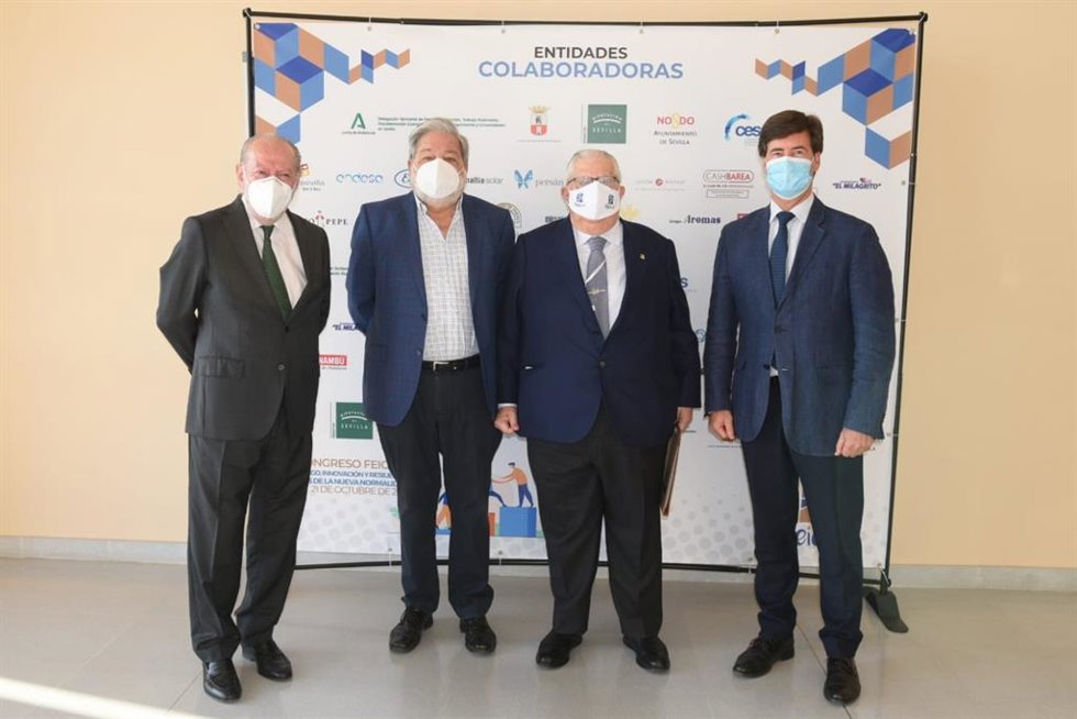 Inauguración del IV Congreso de Feicase en Dos Hermanas, Sevilla.