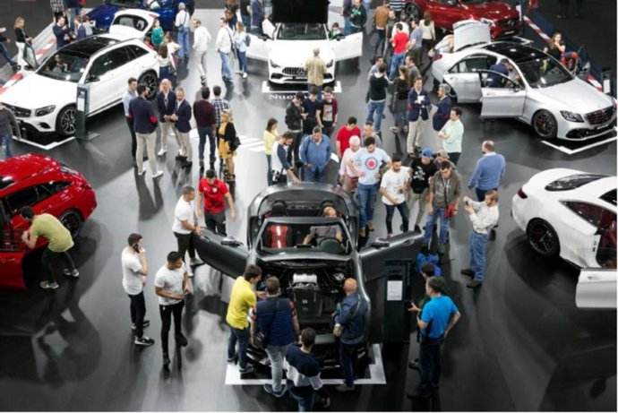 Exposición de coches