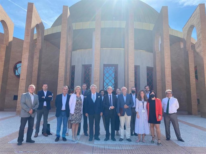 Presentación del Salón Internacional de la Minería, que se celebra en Fibes en octubre de 2022.