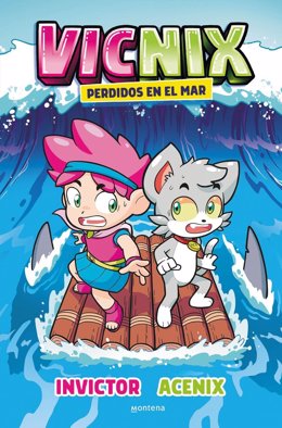 Portada de Vicnix perdidos en el mar.