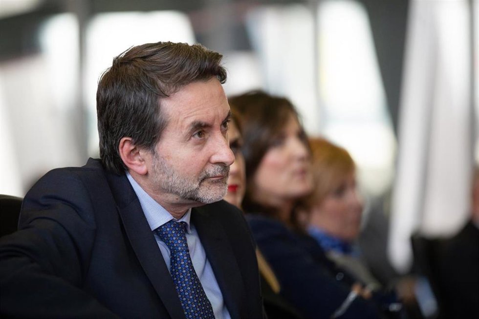 Archivo - El consejero delegado de Repsol, Josu Jon Imaz, durante la clausura de la jornada de UGT 'Salvemos la industria. Claves para el desarrollo industrial', en el edificio Kutxabank Salburua, en Vitoria/Euskadi/España a 16 de enero de 2020.