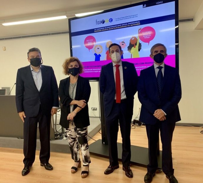 El Foro Álava de Responsabilidad Social Empresarial celebra su XV congreso en el Palacio Europa de Vitoria